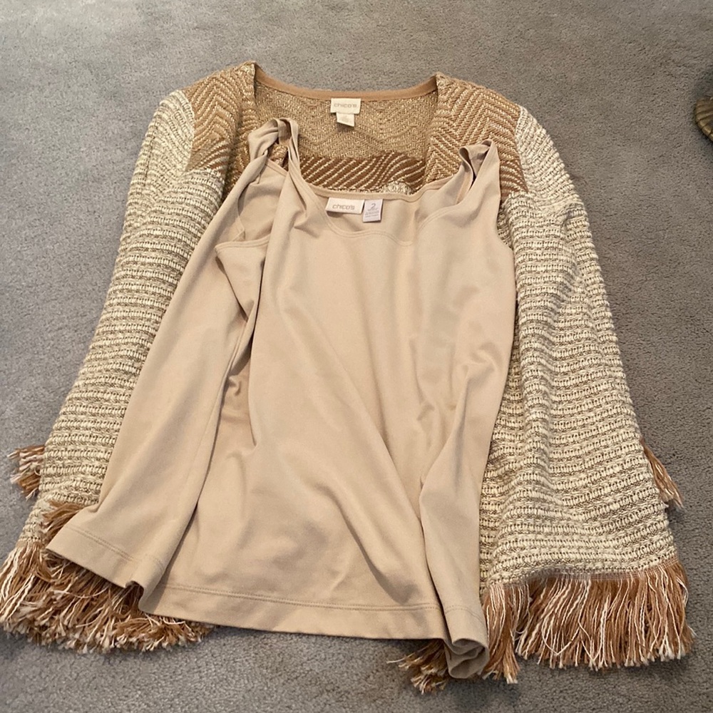 Chico’s Sweater & Camisole